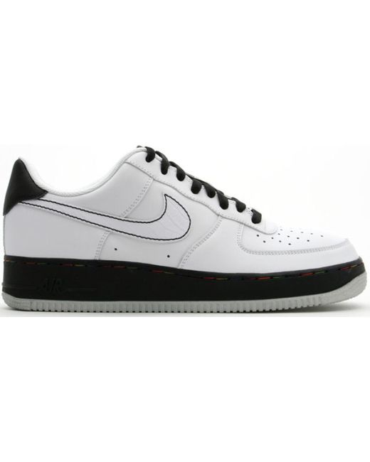 black and silver air force 1
