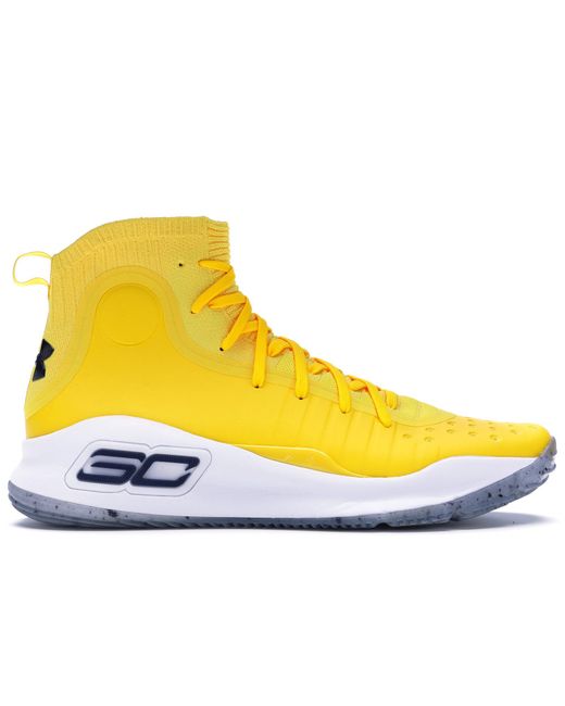 curry 4 yellow and blue