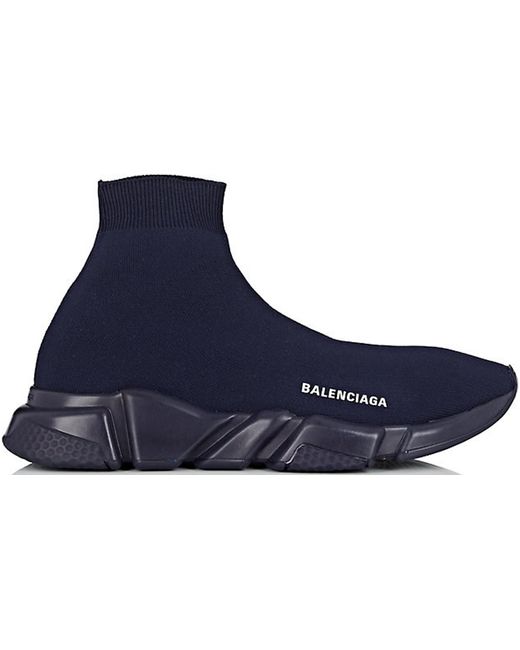 balenciaga navy trainers