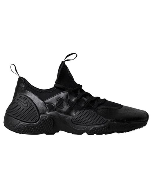 nike huarache edge black leather