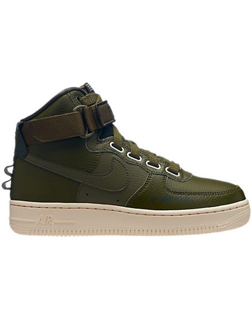 nike air force 1 low utility olive canvas