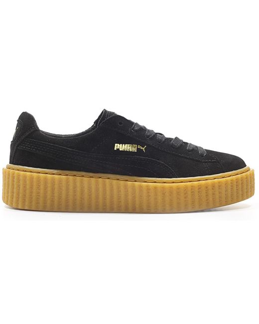 Puma Creepers Rihanna Fenty Black Oatmeal W Lyst