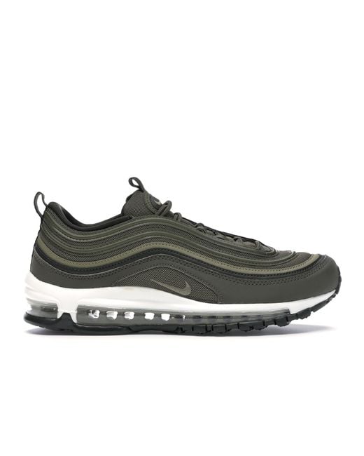 nike air max 97 trainers black black white lx
