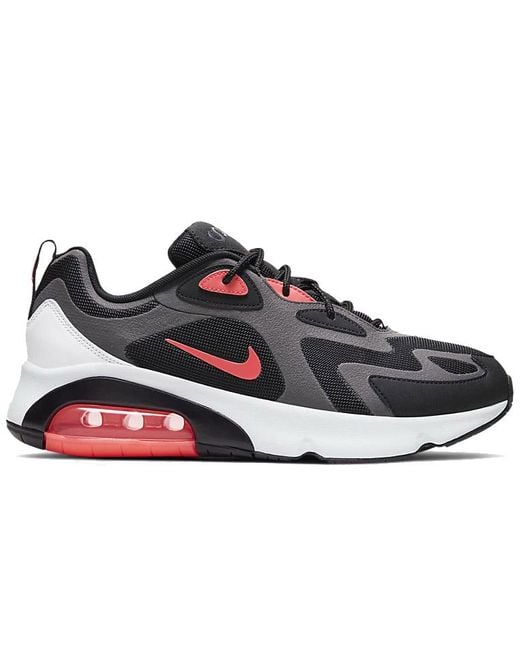 nike air max 200 grey and red