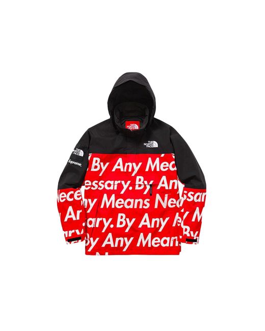 supreme north face by any means jacket