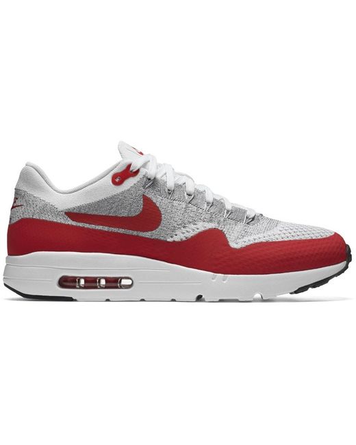 Nike Air Max 1 Flyknit Og in Red for Men - Save 4% - Lyst