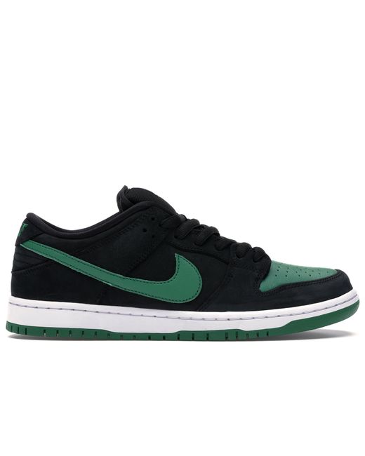 nike sb dunk low pro black pine green
