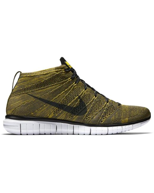 nike flyknit chukka green
