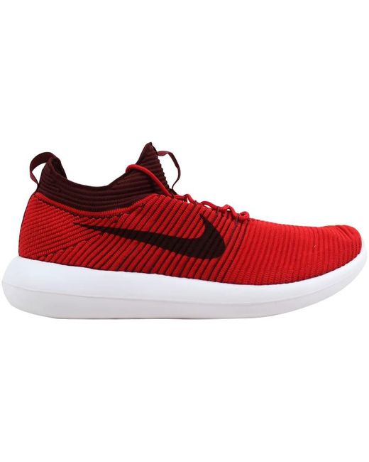 nike roshe 2 flyknit red
