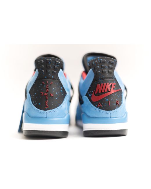 Nike 4 Retro Travis Scott Cactus Jack (f&f) in Blue for Men - Lyst