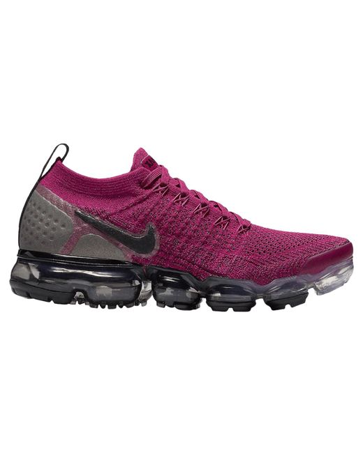 Nike Vapormax Flyknit 2 Fuchsia in Purple/Grey/Black (Purple) for Men - Lyst