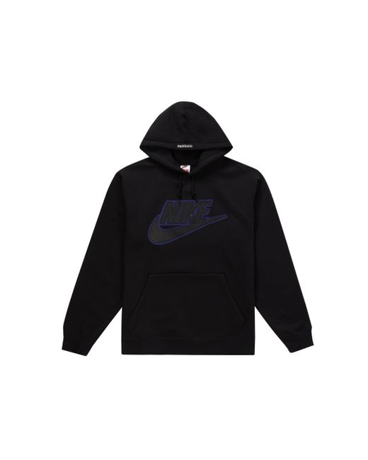 supreme nike leather hoodie