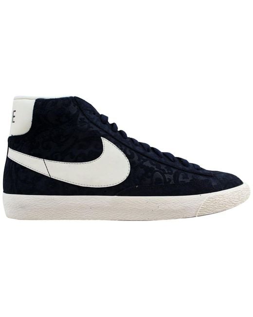 nike blazer mid premium blue