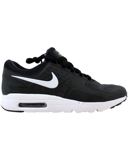 air max zero black white