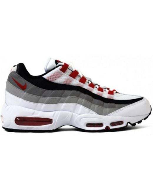 red and white airmax 95