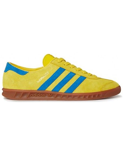 adidas hamburg mens yellow