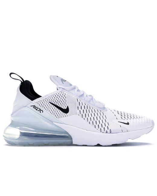 mens nike 270 black and white