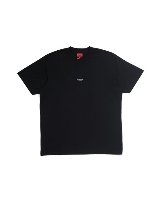 supreme first and best tee black