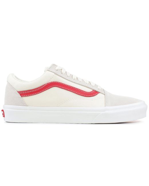 red old skool vans mens