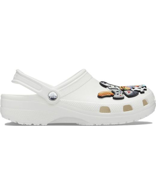 white classic clog