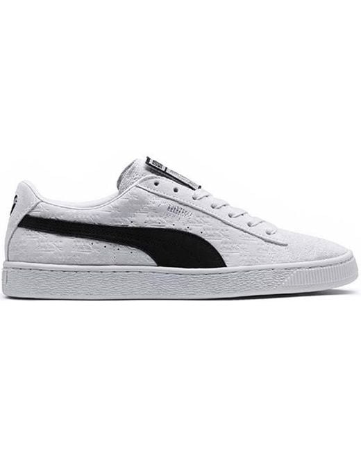 PUMA Suede Panini in White for Men - Save 8% - Lyst