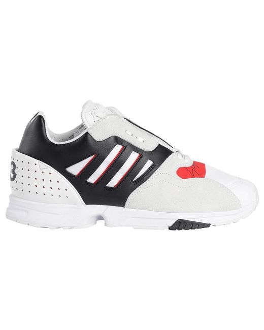 adidas Y3 Zx Run White Black Red for 