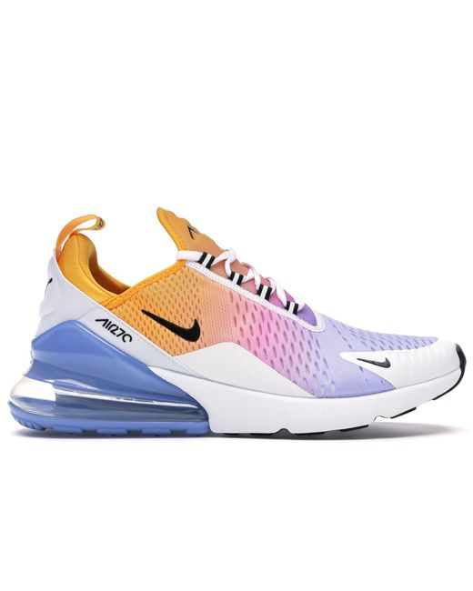Nike Air Max 270 Summer Gradient In University Gold University Blue Blue For Men Lyst