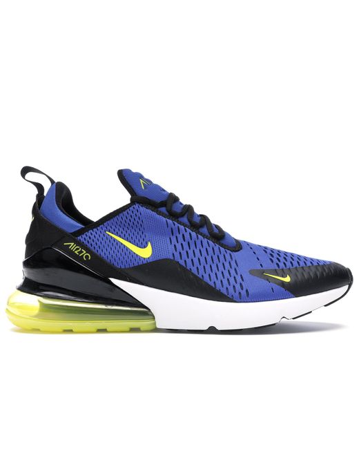 nike 270 blue yellow