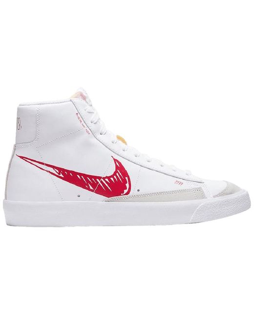 blazer mid sketch red