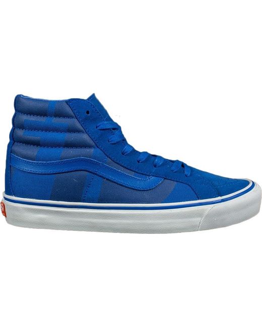 vans high cut blue