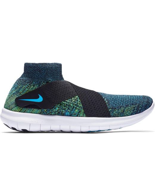 nike free rn motion flyknit 2018 blue