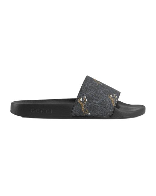 gucci pursuit tiger slides