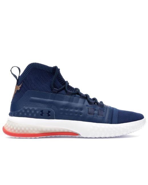 under armour project rock 1 blue white red