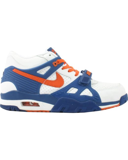 blue nike trainer