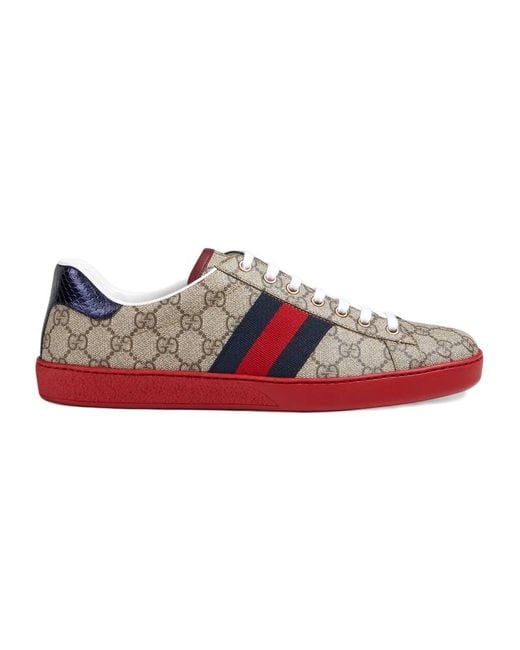 Gucci Canvas New Ace GG Supreme Low-top 