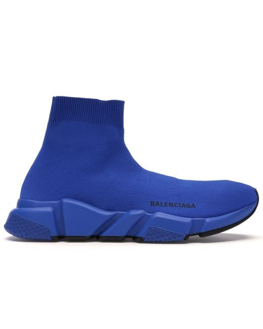 balenciaga speed runner blue