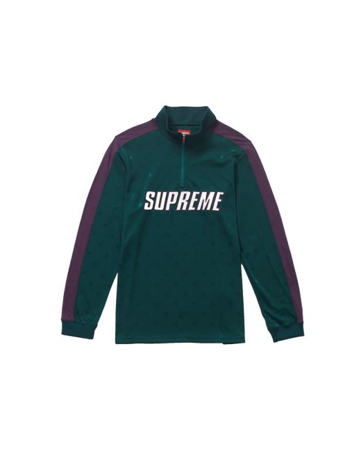 supreme track half zip