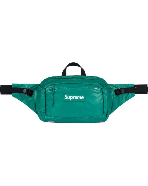 blue supreme fanny pack