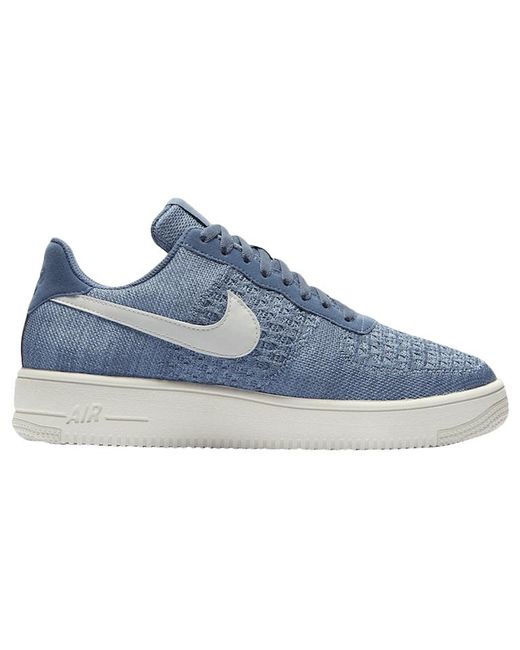 blue air force 1 flyknit