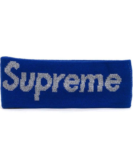 blue supreme headband