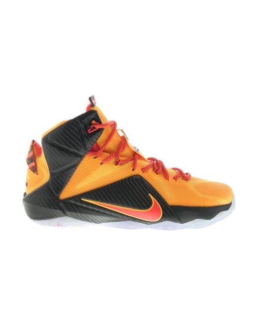 lebron 12 orange