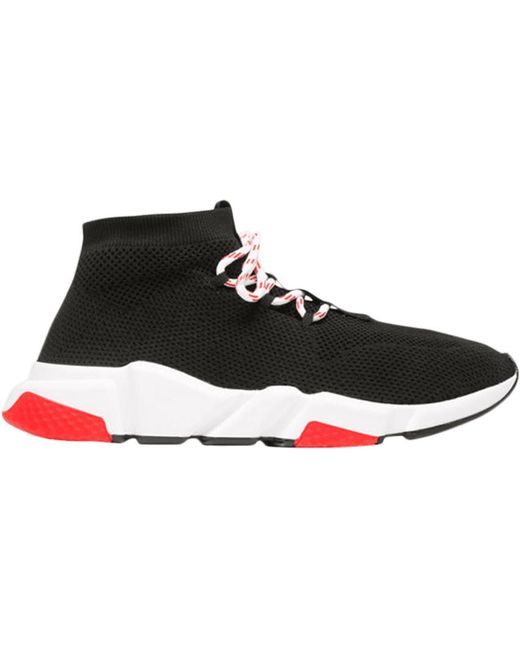 Balenciaga Balenciaga Speed Trainer Black White Style 477289