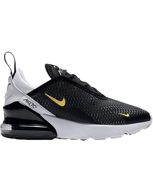 nike air max 270 black white pure platinum