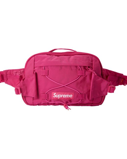 supreme pink fanny pack