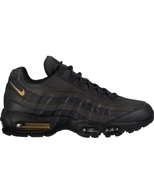 black and gold air max 95