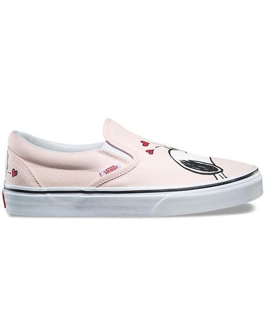 pink peanuts vans
