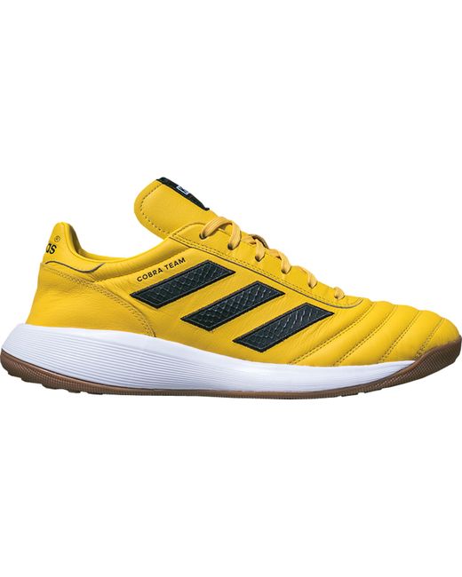 adidas yellow and black trainers