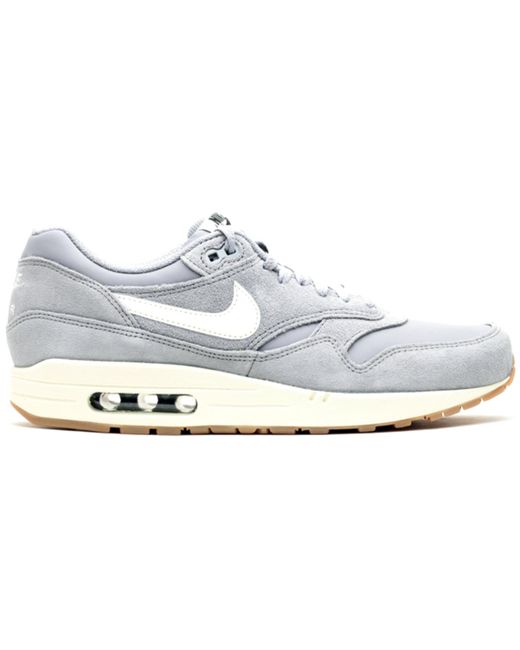 Men's Metallic Air Max 1 Matte Silver Men's Metallic Air Max 1 Matte Silver