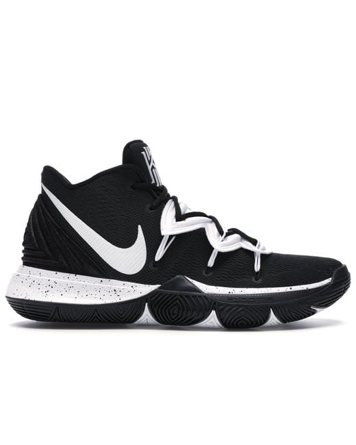 black white kyrie 5
