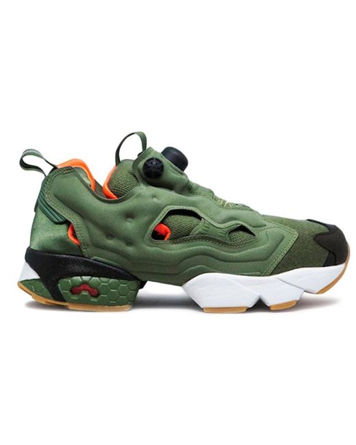 reebok insta pump fury mens orange